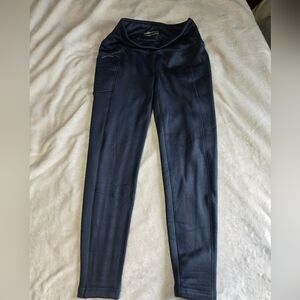 Avalanche Navy Leggings Fleece Lined, Nwot. M